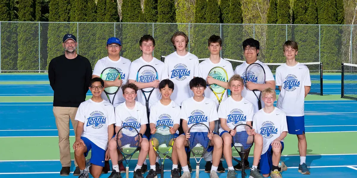 Photo of the  Boys Tennis team