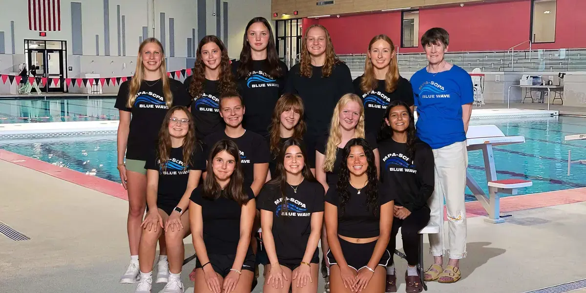 Photo of the Girls Swimming team