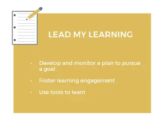 lead my learning graphic
