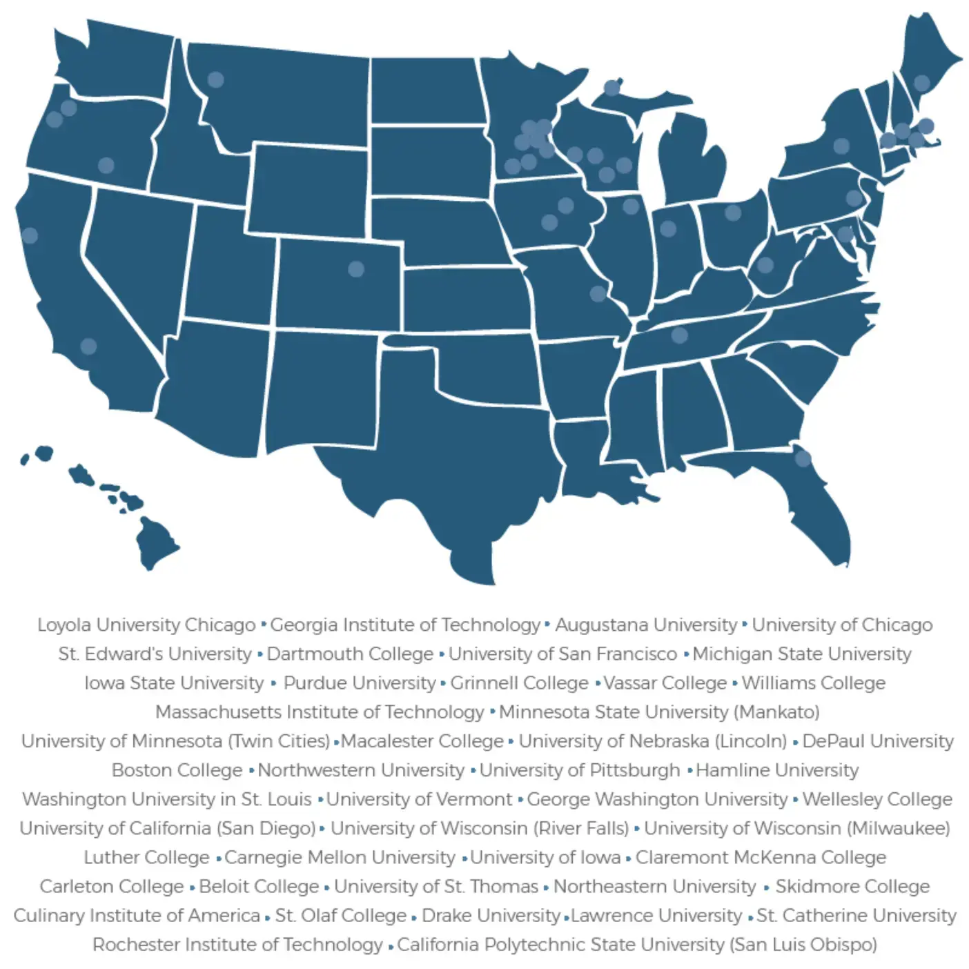 Map of USA