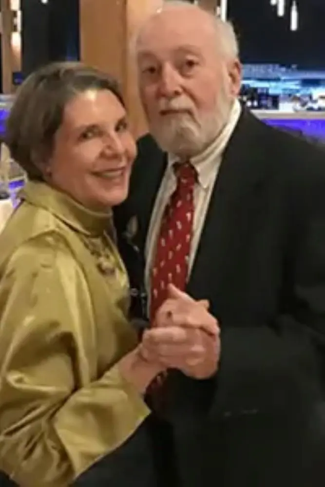 Jim Gardner, a founding board member, and his wife.