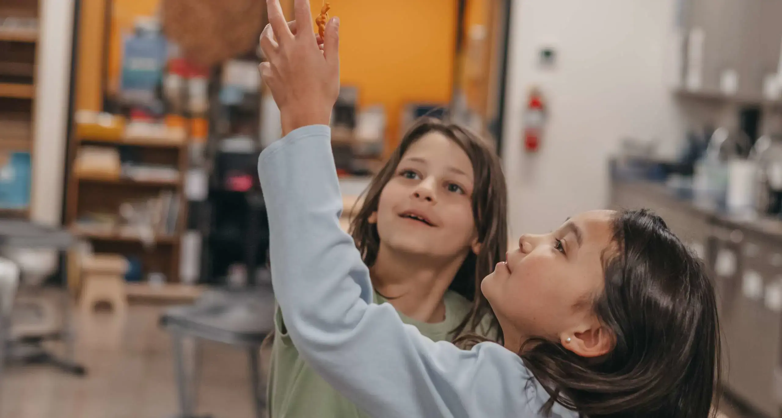 Students playing together