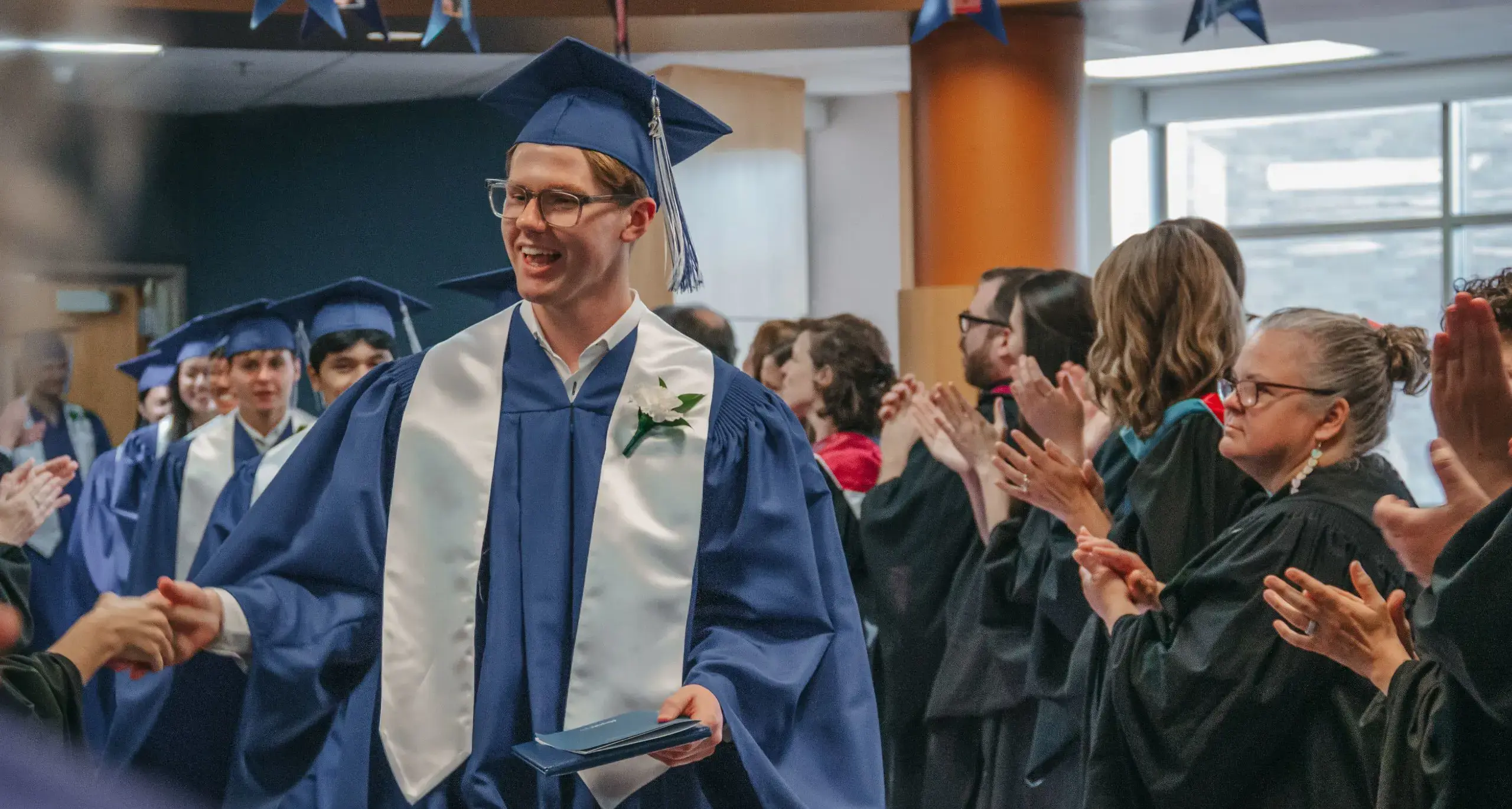 Students graduating