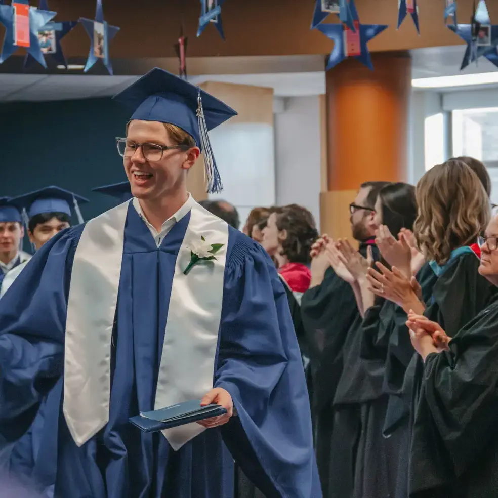 Students graduating